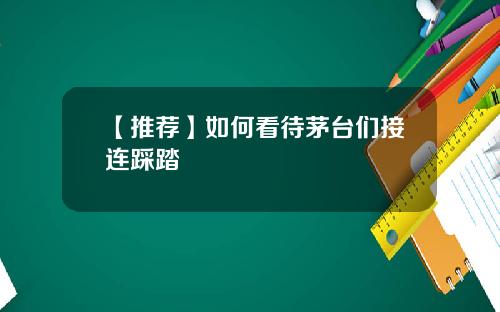 【推荐】如何看待茅台们接连踩踏