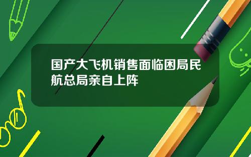 国产大飞机销售面临困局民航总局亲自上阵