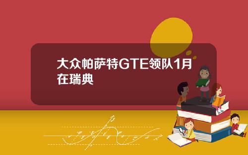 大众帕萨特GTE领队1月在瑞典