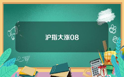 沪指大涨08