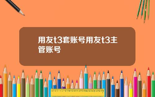 用友t3套账号用友t3主管账号