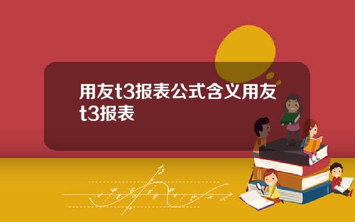 用友t3报表公式含义用友t3报表