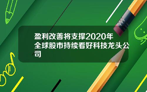 盈利改善将支撑2020年全球股市持续看好科技龙头公司