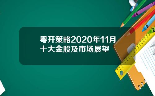粤开策略2020年11月十大金股及市场展望
