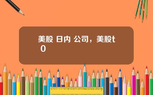 美股 日内 公司，美股t+0