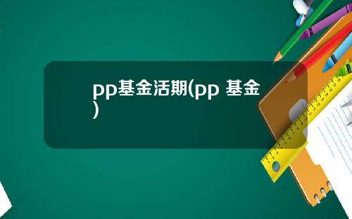 pp基金活期(pp 基金)