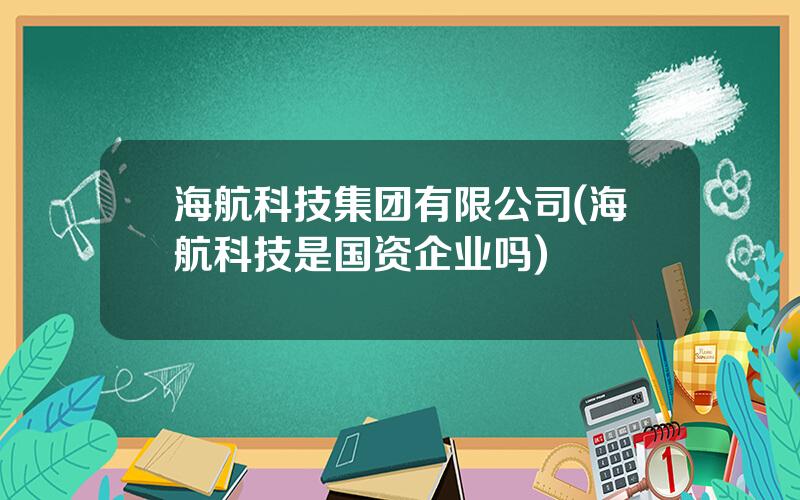 海航科技集团有限公司(海航科技是国资企业吗)